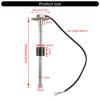 Universal Boat Fuel Sending Unit And Gauges Kit 200mm Stainless Steel Water Level Sensor Suitable For Car Truck Vehicle
