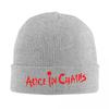 New Alice In Chains Logo Hats Autumn Winter Skullies Beanies New Cap Unisex Knitted Hat