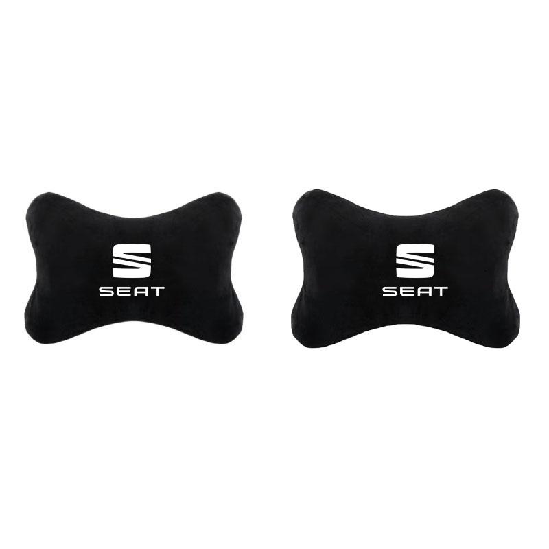 Car Seat Headrest Auto Neck Protection Pillow Seat Belt Shoulder for Seat FR Leon IBIZA Arona Arosa Ateca Exeo Mii Toledo Leon