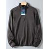 Original Foreign Trade Outdoor Lightweight Autumn and Winter Men's New Fleece Sweatshirt Sports Casual Half-Zip Stand Collar Top