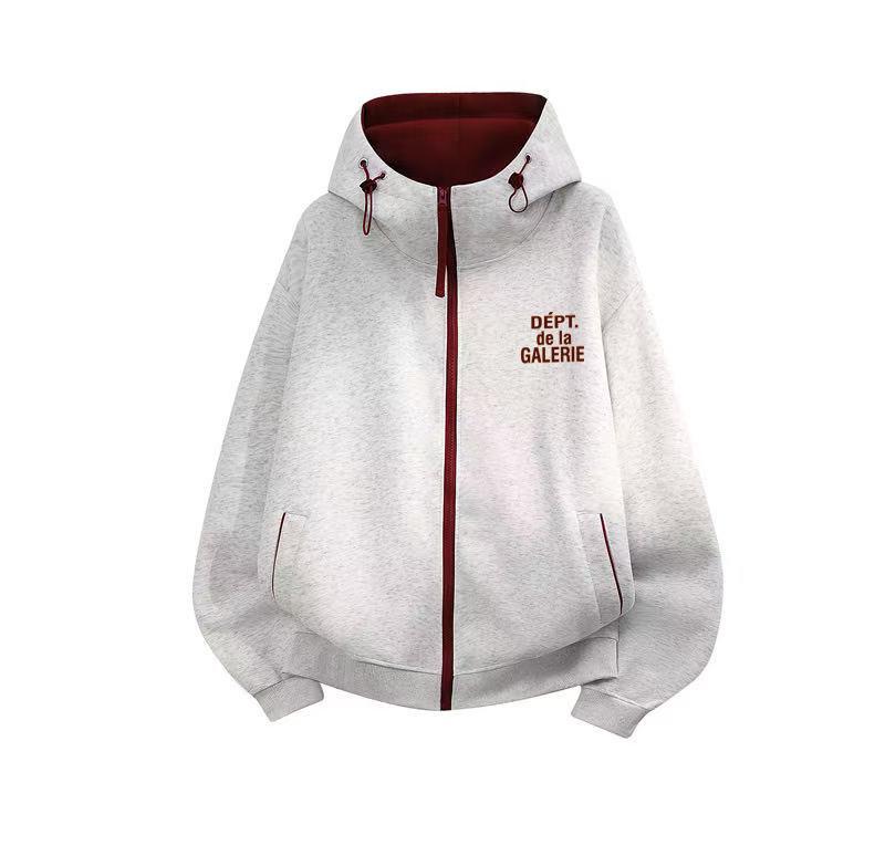 Moletom Tendência Color Block com Estampa de Letras - Design Versátil com Zíper e Super Quente no Instagram