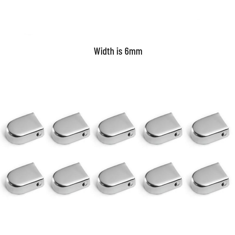 

6mm/8mm Metal No-Tie Shoelace Clips - Lazy Shoelace Buckle and Card Buckle Accessories