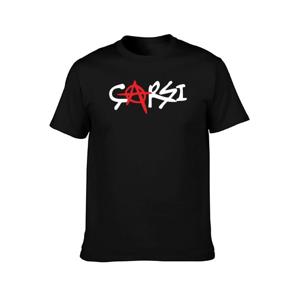 BESIKTAS - CARSI T-Shirt Black Cotton T-shirt Plain for Man Package Man T Shirts for Men T-Shirt