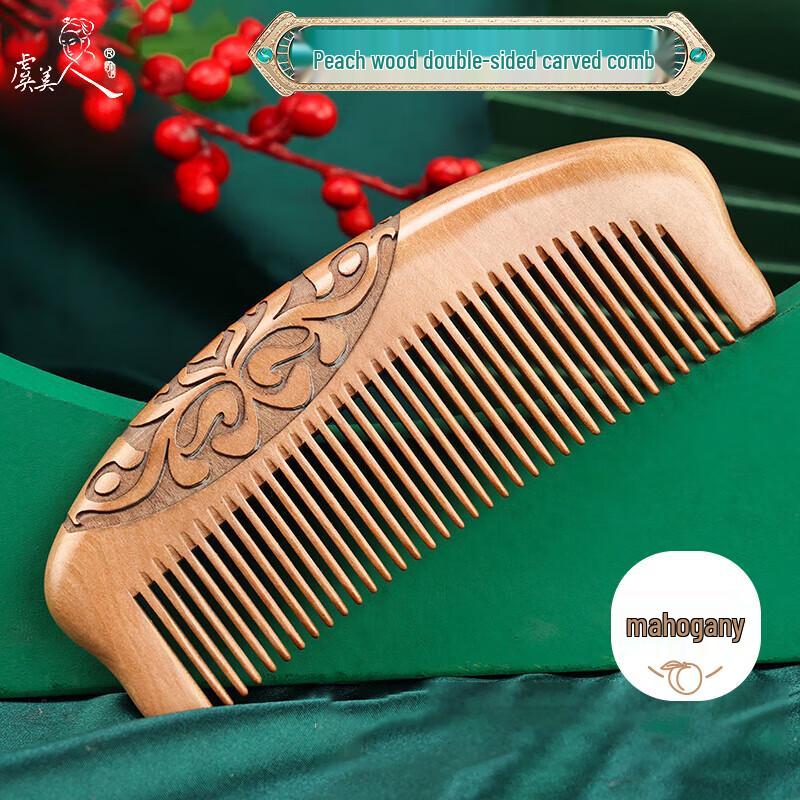 Ручная работа, резьба по натуральному дереву, гребень