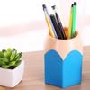 Desktop Pen Holder Multifunctional Space Saving Colorful Pencil Stationery   for Home Classroom