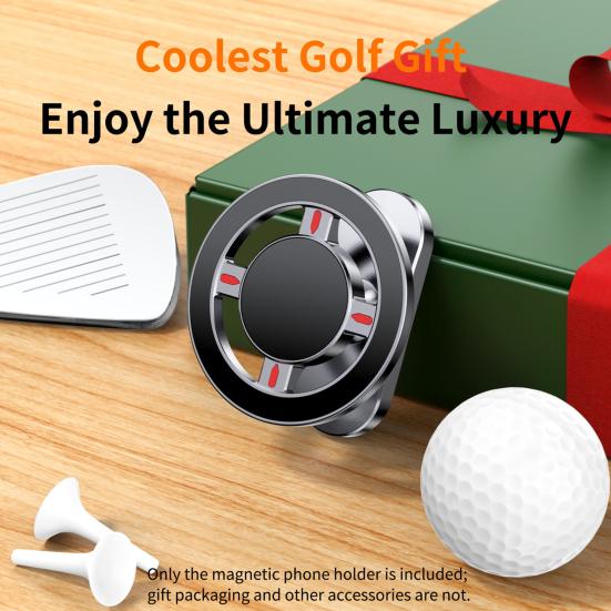 Golf Cart Phone Holder Magnetic Smartphone Holder on Golf Cart Phone Holder for MagSafe Phones Golf Cart Accessory Men Dad Golfers Gift