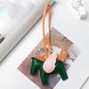 Cute Angel Wing Horse Keychain Pendant for Women Girls Fashionable Mini Horse Shape Bag Charm Oranemnt for Handbags