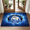 Canterbury-Bankstown Bulldogs Design Crystal Velvet Rug Soft Decorative Mat for Bedroom Entrance