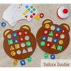 Montessori Color & Shape Recognition Blocks - Cognitive Development & Parent-Child Interaction Game