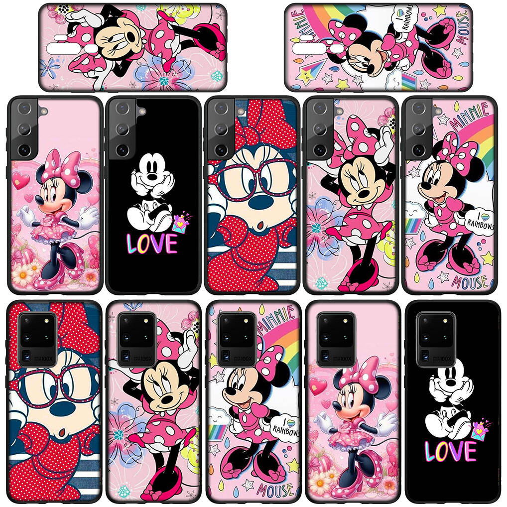 for iPhone 17 16 15 Xiaomi Poco F7 F8 X7 X6 F5 C85 C75 C71 M8 Redmi Note 14 13 12 11 Pro Max 14C 13C 15C A3 A4 Phone Case Anime Minnie Mouse Cover