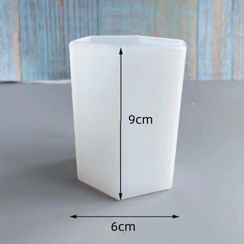 3D Cylinder Shape Candle Silicone Mold DIY Cented Candle Soap Mould Craft Gift Making Plaster Resin Wax Homemade Decoration