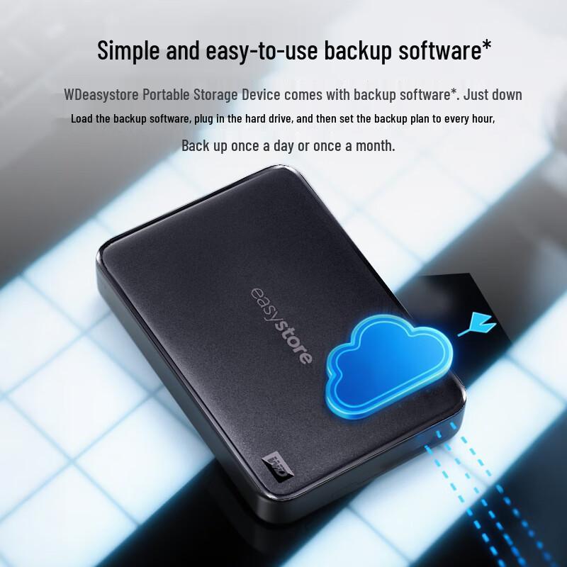 WD easystore 6TB USB 3.0 Portable External Hard Drive