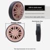 Universal Wheel Replacement for Luggage Suitcase: Leather Caster Rubber Roller Rim Repair Accessories