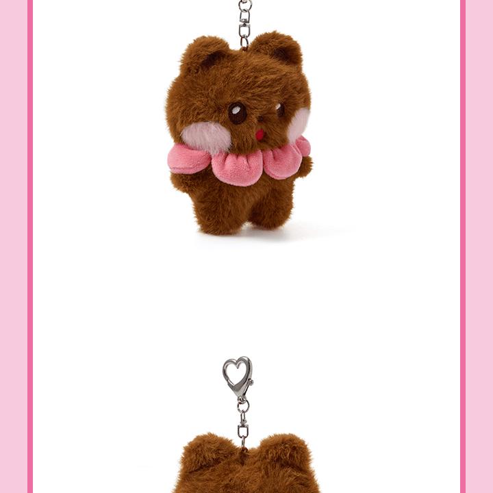 ILLIT [2° Anniversario del Debut : [DEARLIT] Portachiavi Peluche MD Ufficiale