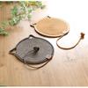 Cotton Rope Cats Scratcher Tool Round Scratching Post Mat Cats Scratch Pad for Cats Helps Maintain Claw Provide Fun