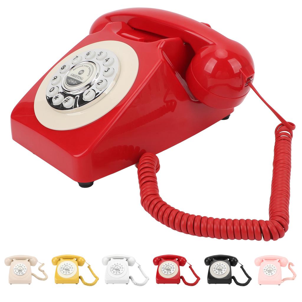 Audio Guest Book Phone Clear Sound Convenient Use Audio Message Recording Telephone for Wedding Even