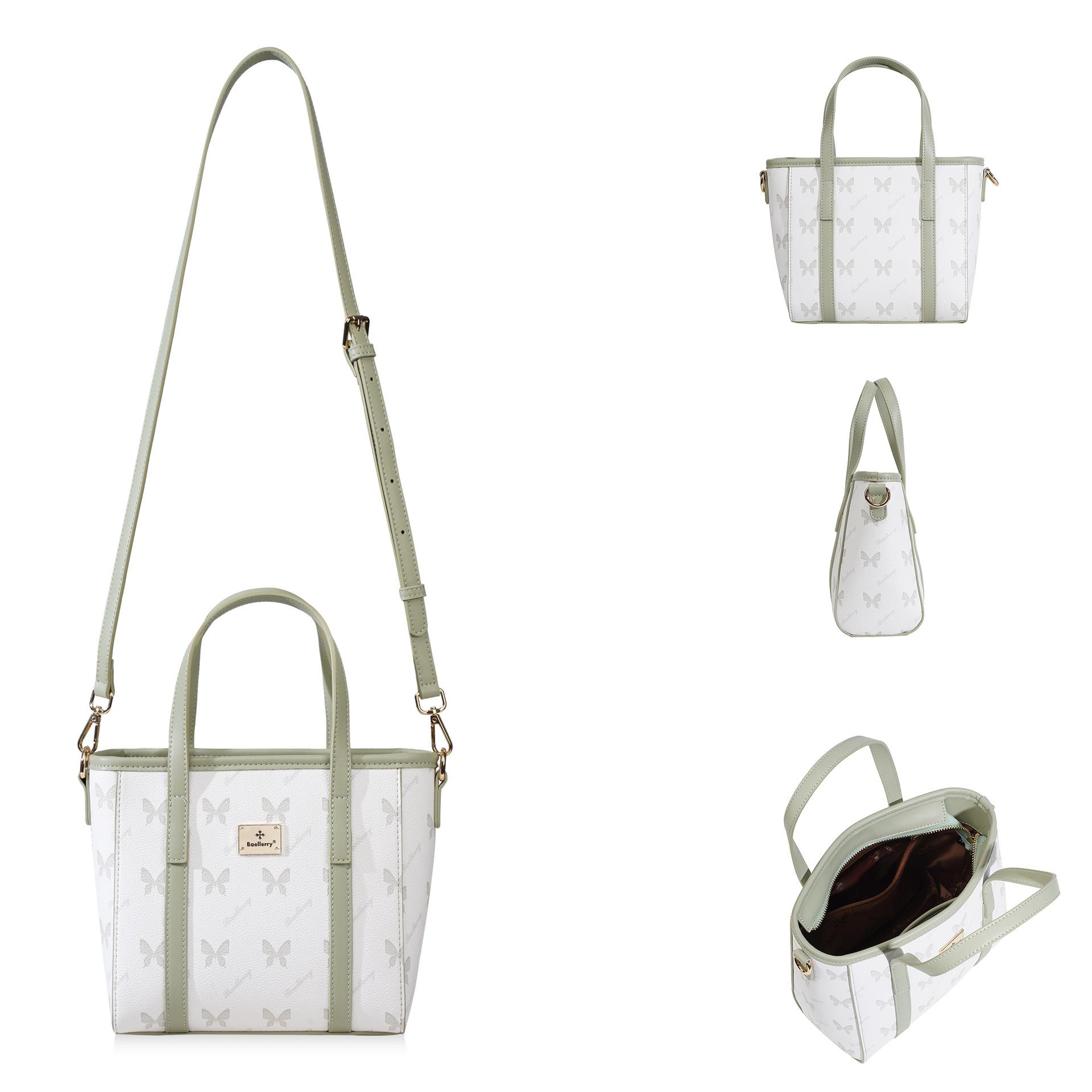 Ladies small messenger bag Korean version fashionable versatile vegetable basket small bag casual commuting cute shoulder bag women one size светло-зеленый