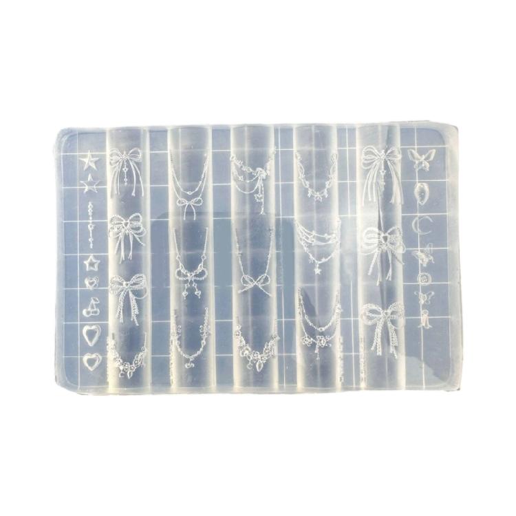 Akcesoria Artystyczne Formy Deserowy Niedźwiedź Tematyczne Paznokcie Formy do Projektowania Paznokci Formy do Zdobienia Paznokci do Delikatnych Wzorów Manicure