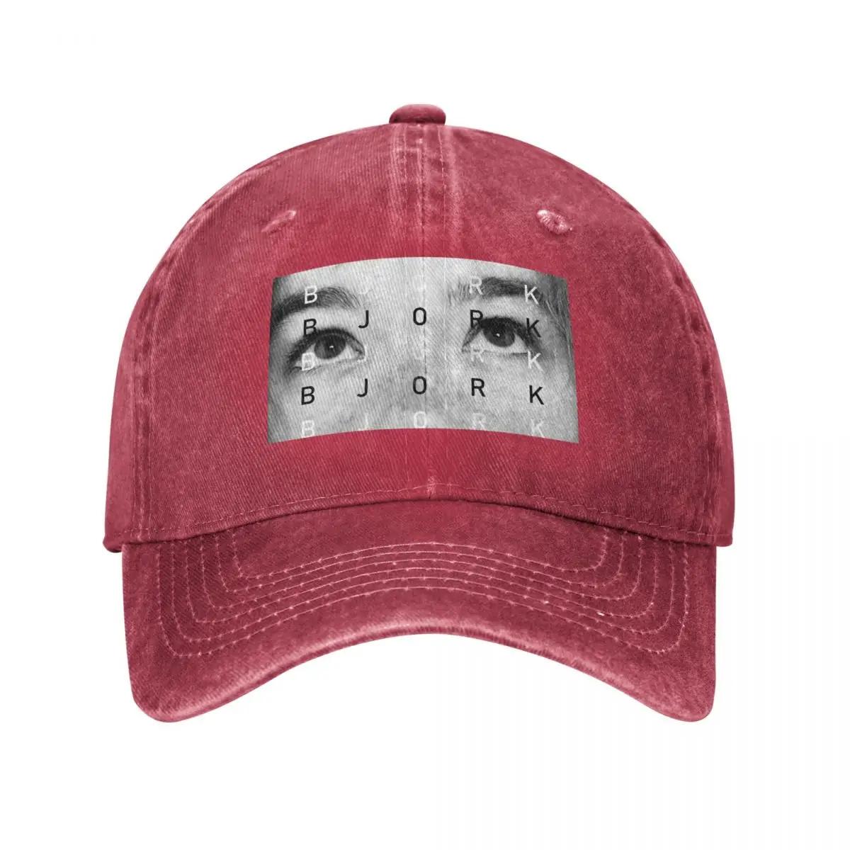 Bjork bw Baseball Cap custom caps Golf Cap golf hat genuine Fishing cap Hats Unisex Womens