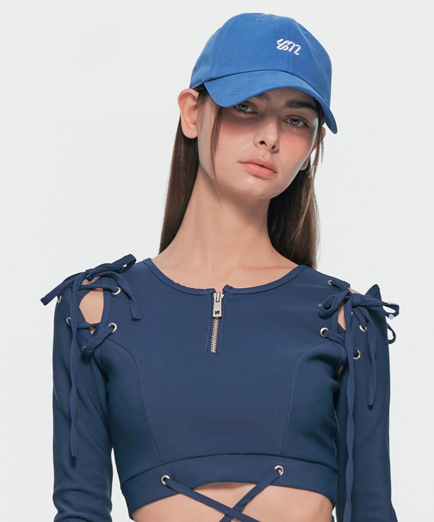 Yuum Logo Ball Cap Blue