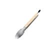 Stainless Steel Wooden Handle Silicone Barbecue Tongs - Heat Resistant Bread & Food Tongs