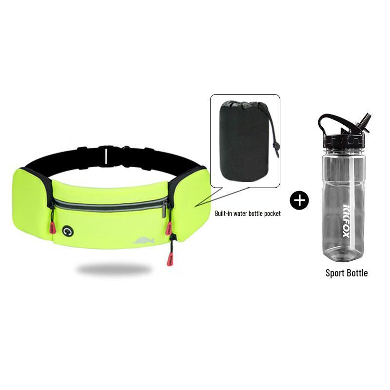 

Спортивная поясная сумка с держателем для бутылки с водой