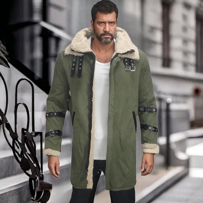 

Пальто многоцветное многоразмерное утолщенное пальто 5XL