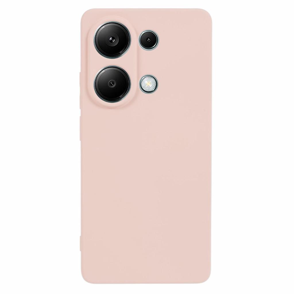 For Xiaomi Redmi Note 13 Pro 4G/Poco M6 Pro 4G Case Precise Cutouts TPU Fiber Lining Shockproof Phone Cover