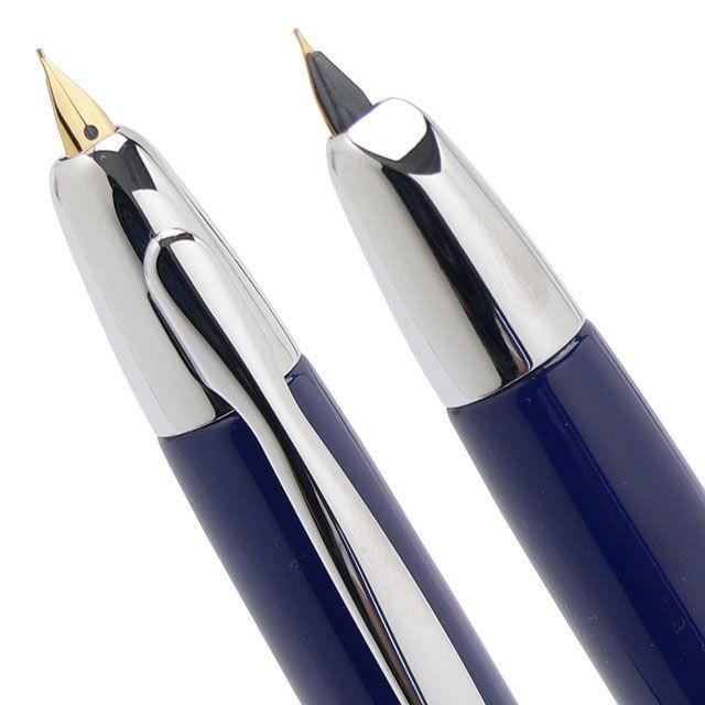 Pilot CAPLESS Fountain Pen Dark Blue Fine Nib FCN-1tMR-DL-F with Converter