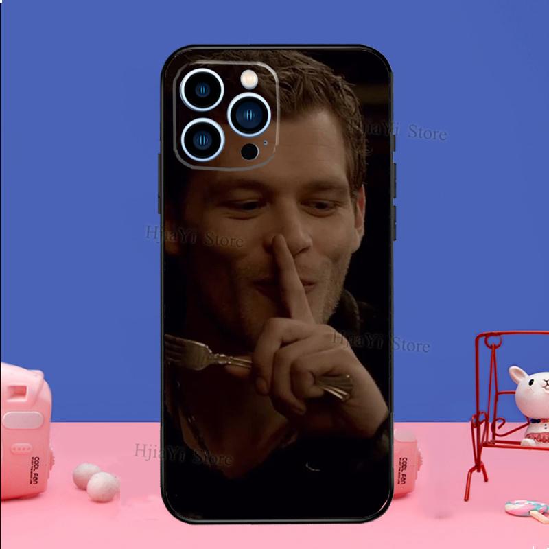 Klaus Mikaelson The Vampire Diaries Phone Case For iPhone 16 15 11 12 13 14 Pro Max Mini X XS XR Plus SE2 Funda Coque Cover
