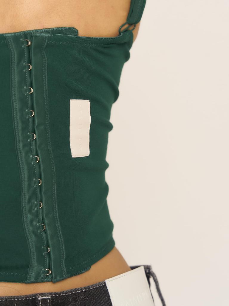 green [AMATERAS] Push-up bra, push-up camisole, women's,