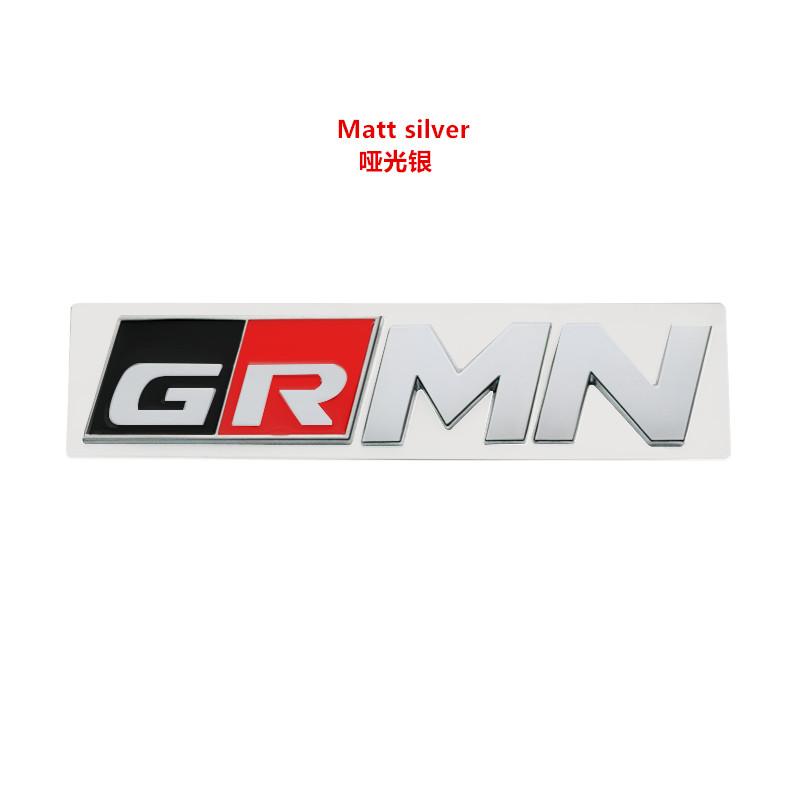 Car Styling GR SPORT Emblem Sticker Badge 3D Metal Decal For Toyotas Supra GR YARiS RS REIZ COROLLA Camry VIOS Car Styling
