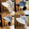 Fashionable Round Top Sun Hat For Women With Ice-cooling Sensation Breathable Fabric