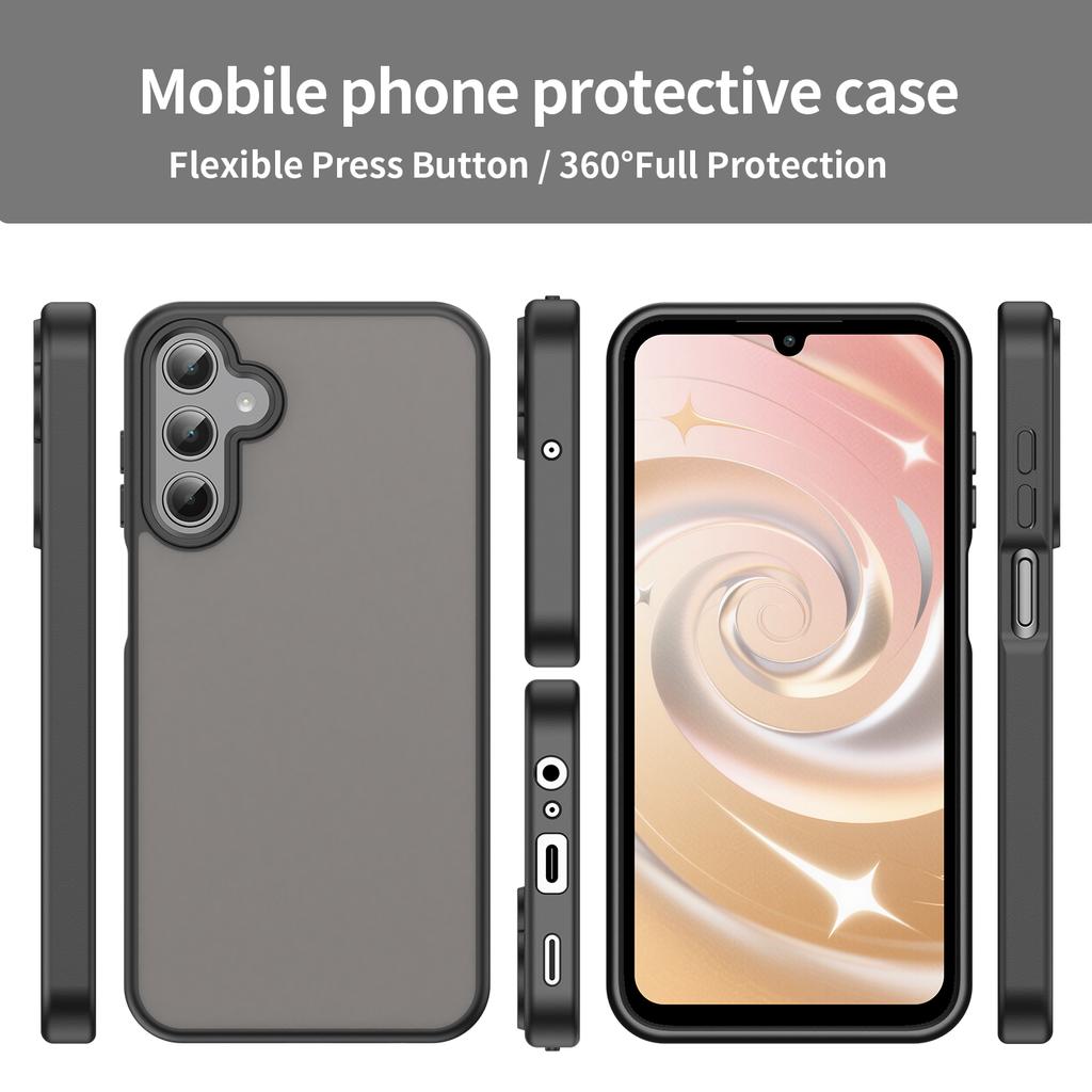 For Samsung Galaxy A15 4G/5G Case Skin Touch Matte Anti Drop TPU PC Phone Back Cover