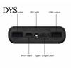 Power Bank Box Shell with Digital Display Plug Play Large Capacity Dual USB Battery Phone Output LED Lamp 6x18650 Charger Case Supply