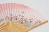 Folding Fan with Fan Gift Box Made in Japan [Hasegawa] Women's Case, Included, (Morning Glory)