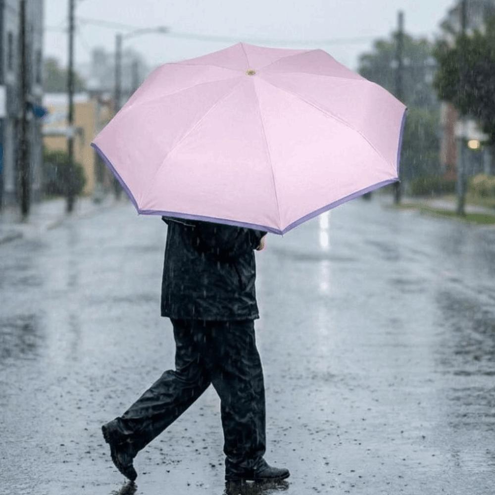 Manual Portable Umbrella UV Protection Sunshade Umbrella Dual-Use Sun Rain Umbrella  Beach