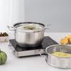 Debo 26cm Doppelwandiger Dampfgarer aus 304 Edelstahl