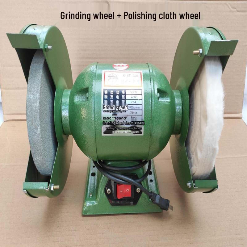 Compact 220V Electric Knife Sharpener & Multifunctional Desktop Polishing Grinder