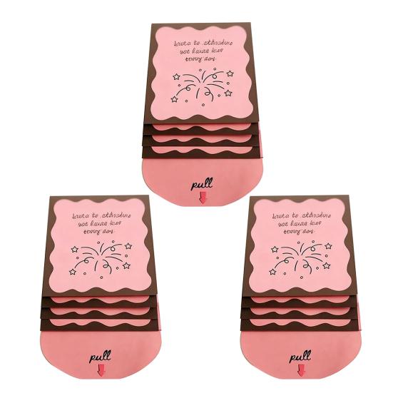 Handmade Waterfall Christmas Gift Card Booklet Creative Holiday Gift Card Festive Cash & Voucher Holder for Group Gifting