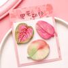 1 Piece Kawaii Stationery Natural Plant Leaf Sticky Note Memo Pad Office Planner Sticker School Supplies