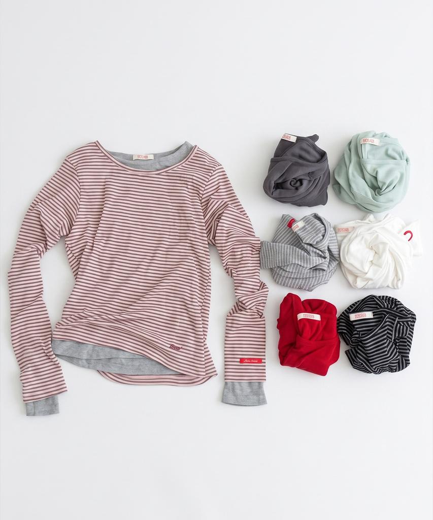 HEEARI Jane Basic Ribbed Long Sleeve_Mint