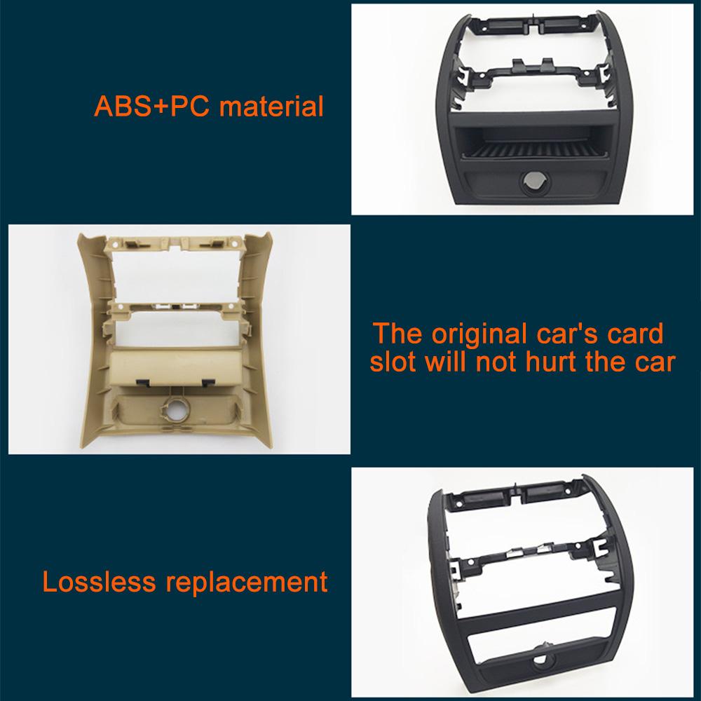 Car Rear AC Conditioner Vent Grille Outer Frame Replacement For BMW 5 Series F10 F11 F18 520i 523i 525i 528i 535i