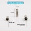 Carbon Steel Wire Puller Connector Head Connect To 6mm Wire Cable Puller Accessories Automatic Thread Guide Electrician Tools