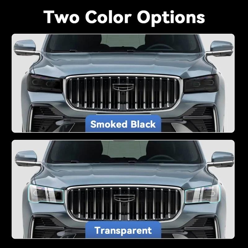 For GEELY MONJARO 2024-2026 Car Headlight Protective Film TPU Pre Cut Anti-Scratch Headlight Vinyl Film Accessories