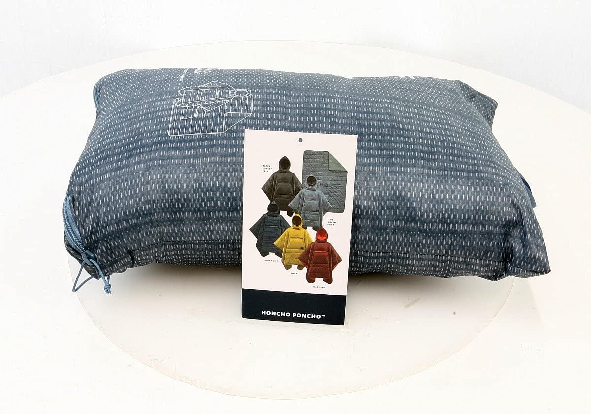 

THERMAREST Honcho Синее уличное пончо с капюшоном Пончо, Тканое, [Б/у]