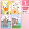 A5 Coil Notebook Graffiti Nice Big Notebook Cute Coil Notebook Student Notebooks and Journals Office Accessories Daily Planner