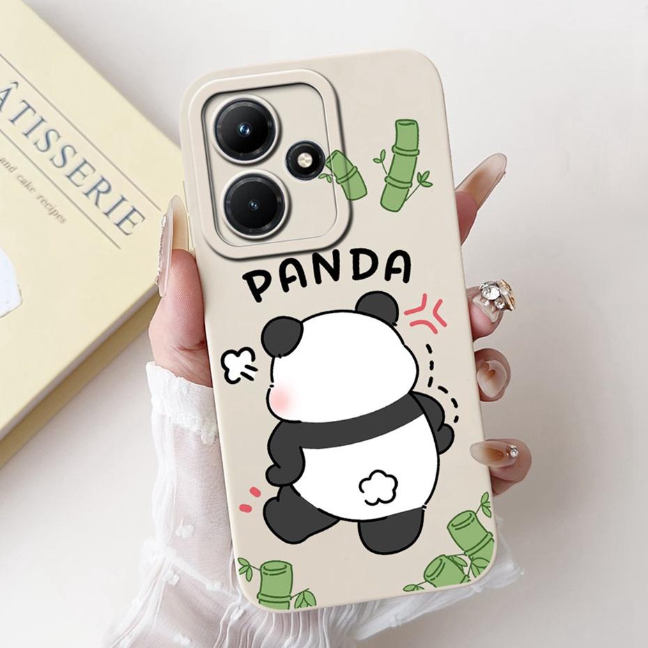 Lens Protective Cover For Infinix Hot 30i 30 Hot30 Play NFC Cute Printed Soft Silicon Phone Case For Infinix Hot30i 30 30Play 4G