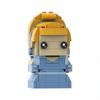 Classic Fairy Tale Series Anime Figures Pretty Girl Building Blocks MOC Prince Cartoon Doll Kids Puzzle Toys Birthday Gifts