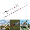Snake Grabber Collapsible Wide Jaw Reptile Tongs Catcher Tool with Non-Slip Handle Snake Catcher Hunter Farmer Long Reach Grabber